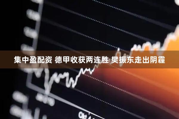 集中盈配资 德甲收获两连胜 樊振东走出阴霾